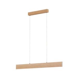 Eglo 39344 - Závesný LED luster CLIMENE na lankách LED/17W/230V + LED/4, 2W, dub 39344 vyobraziť