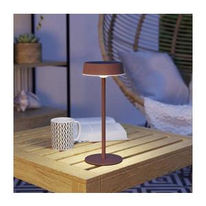 Eglo 75879-LED Stolná solárna nabíjateľná lampa SIMERI LED/3W/5V 1800mAh IP44 oranžová 75879 vyobraziť