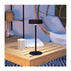 Eglo 75876-LED Solárne nabíjateľná stmievateľná stolová lampa SIMERI LED/3W/5V 1800mAh IP44 čierna 75876 vyobraziť