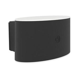 Eglo 75875 - LED stmievateľné vonkajšie nástenné svietidlo VALGIANO LED/5W/5V 2000 mAh IP44 čierna 75875 vyobraziť