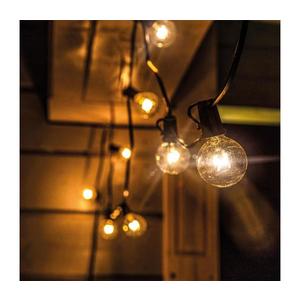 Brilagi - LED vonkajšia dekoratívna reťaz GIRLANDA 25xE12 20m čierna IP44 teplá biela+DO WO794-1-OEM2-DO vyobraziť