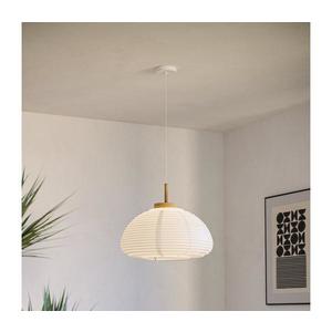 Eglo 44064 - Závesný luster SUMMERHILL na lane 1xE27/40W/230V pr. 40 cm biela/béžová 44064 vyobraziť