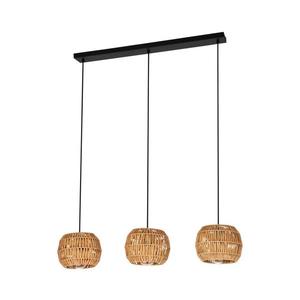 Eglo 44144 - Luster na lanku SHELDON 3xE27/40W/230V hnedá 44144 vyobraziť