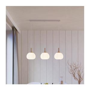 Eglo 44066 - Závesné svietidlo na lanku SUMMERHILL 3xE27/40W/230V biela/béžová 44066 vyobraziť
