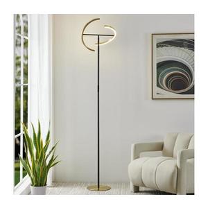 Eglo 901973-LED Stmievateľná stojacia lampa CASTELPOTO 2xLED/8, 8W/230V zlatá/čierna 901973 vyobraziť