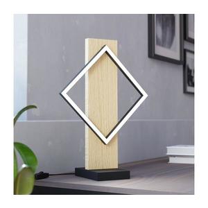 Eglo 901932 - LED stolová lampa BOYAL LED/13W/230V čierna/béžová 901932 vyobraziť