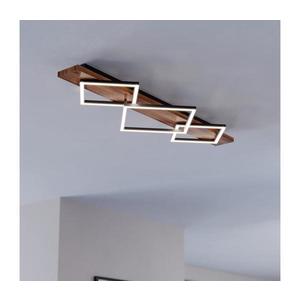 Eglo 901936 - LED stropné svietidlo BOYA 2xLED/13W/230V + LED/16W čierna/hnedá 901936 vyobraziť