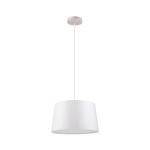 Luster na lanku AIDA 1xE27/60W/230V priemer 35 cm dub/biela LM-1.98/BIAŁY/350 vyobraziť