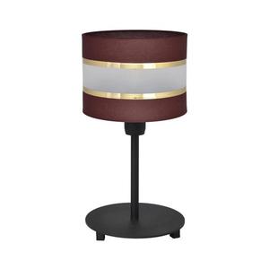 Stolná lampa HELEN 1xE27/15W/230V hnedá/čierna/zlatá B-0801/1 BK-B +BR+GO+MAT vyobraziť