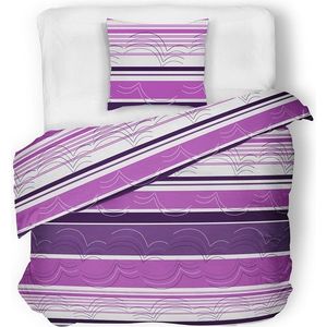 Bavlnené obliečky DANAUS 140x200 cm fialové vyobraziť