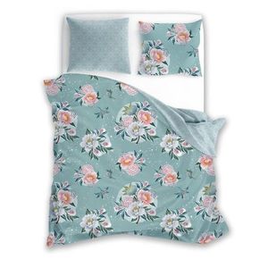 Bavlnené obliečky Flovery 007 220x200 cm +2x 70x80 cm modré vyobraziť