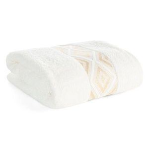 Bavlnený uterák Azari 50x90 cm krémový vyobraziť