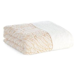 Bavlnený uterák Nola 50x90 cm krémový vyobraziť