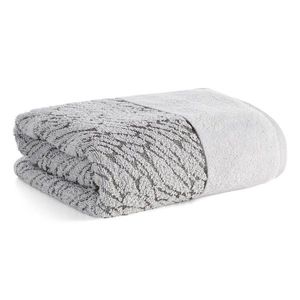 Bavlnený uterák Nola 50x90 cm sivý vyobraziť