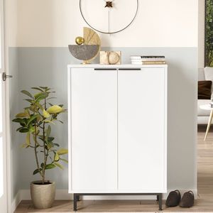 Botník Houseland Lerry biely vyobraziť