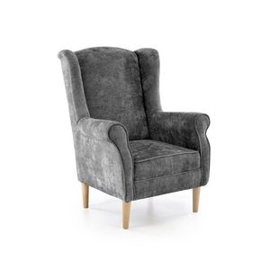 Čalouněné křeslo HERMES šedé vyobraziť