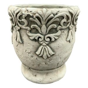 Cementový květináč KLASSIK šedý vyobraziť