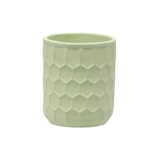 Cementový obal na květináč ELEGANT 13, 5 cm zelený vyobraziť