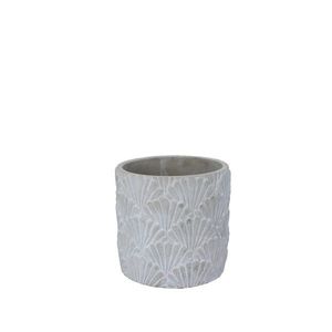 Cementový obal na květináč Purine 15 cm šedý vyobraziť