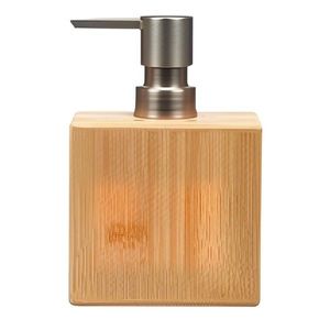 Dávkovač na mydlo VEYA strieborný/hnedý vyobraziť