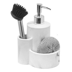 Dávkovač saponátu s príslušenstvom DOSIO biely vyobraziť