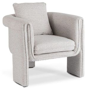 Designové křeslo Gala šedé vyobraziť