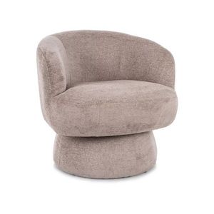 Designové otočné křeslo Cosmic tmavě béžové vyobraziť