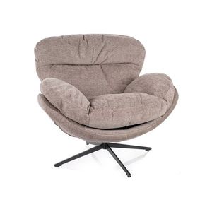 Designové otočné křeslo Florence béžové vyobraziť