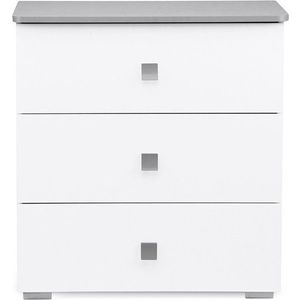 Detská komoda PABIS sivá/biela vyobraziť
