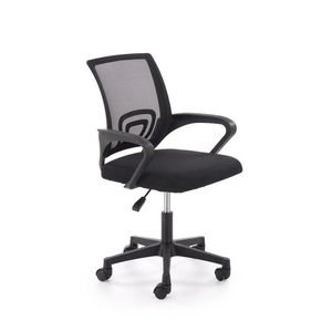 Dětská otočná židle Gimli černá vyobraziť