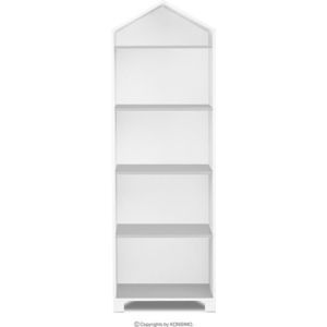 Detský regál MIRUM šedý/biely vyobraziť