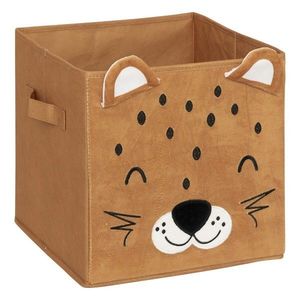 Dětský úložný box Leopard hnědý vyobraziť