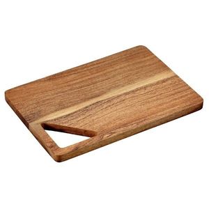 Doska na krájanie CUTLY 28x19 cm z masívu hnedá vyobraziť