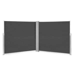 Dvoukřídlá boční markýza FANTO antracitová vyobraziť