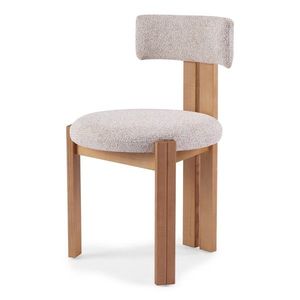 Jedálenská stolička Matteo z masívu béžová/svetlohnedá vyobraziť