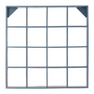 Modrá poschodová polica z recyklovaného dreva 70 cm Bekka – Bloomingville vyobraziť