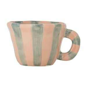 Svetlozelená/svetloružová keramická šálka na espresso 110 ml Nini – Bloomingville vyobraziť