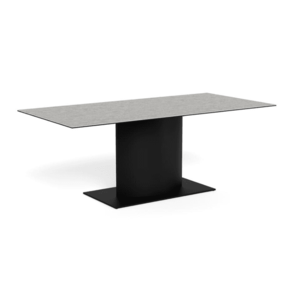 Jídelní stůl Marbella 200 cm šedý mramor/černý vyobraziť