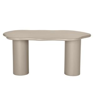 Jídelní stůl Muse 160 cm tmavě béžový vyobraziť