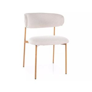 Jídelní židle Elton světle béžová/dub přírodní vyobraziť