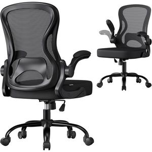 Kancelářská židle Jiko se sklopnými područkami černá vyobraziť