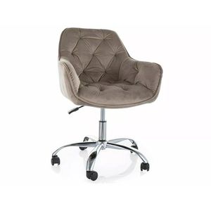 Kancelárske kreslo Zafiro tmavo béžové vyobraziť
