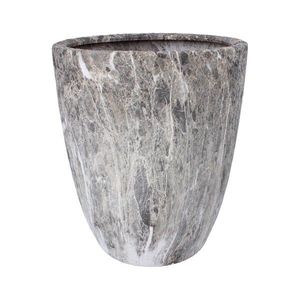 Keramický obal na květináč Imperior 37 cm mramor vyobraziť