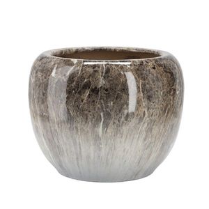 Keramický obal na květináč Marmur 48 cm mramor vyobraziť