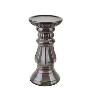 Keramický svietnik Yarine 20, 5 cm fialový/zelený vyobraziť