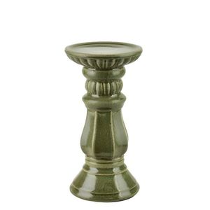 Keramický svietnik Yarine 20, 5 cm zelený vyobraziť