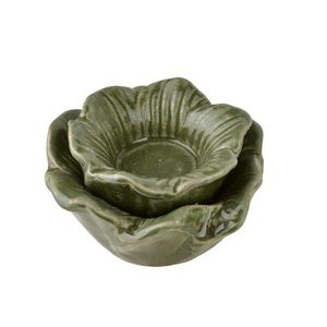 Keramický svietnik Yarine 6 cm zelený vyobraziť