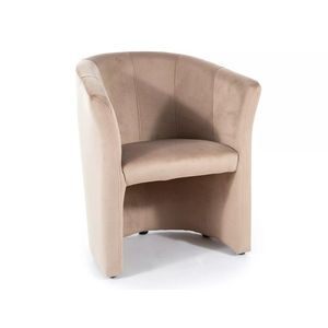 Koktejlové křeslo AMENITIES Velvet béžové vyobraziť