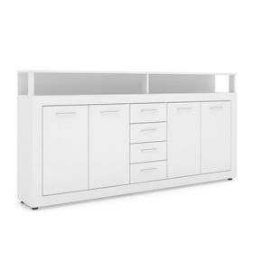 Komoda Luna 190 cm bílá vyobraziť