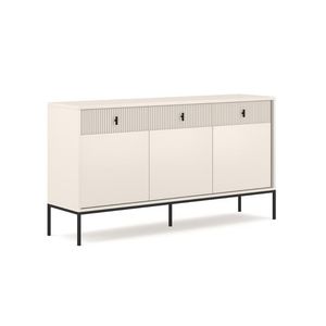 Komoda Maggiore 154, 5 cm černá/kašmír vyobraziť